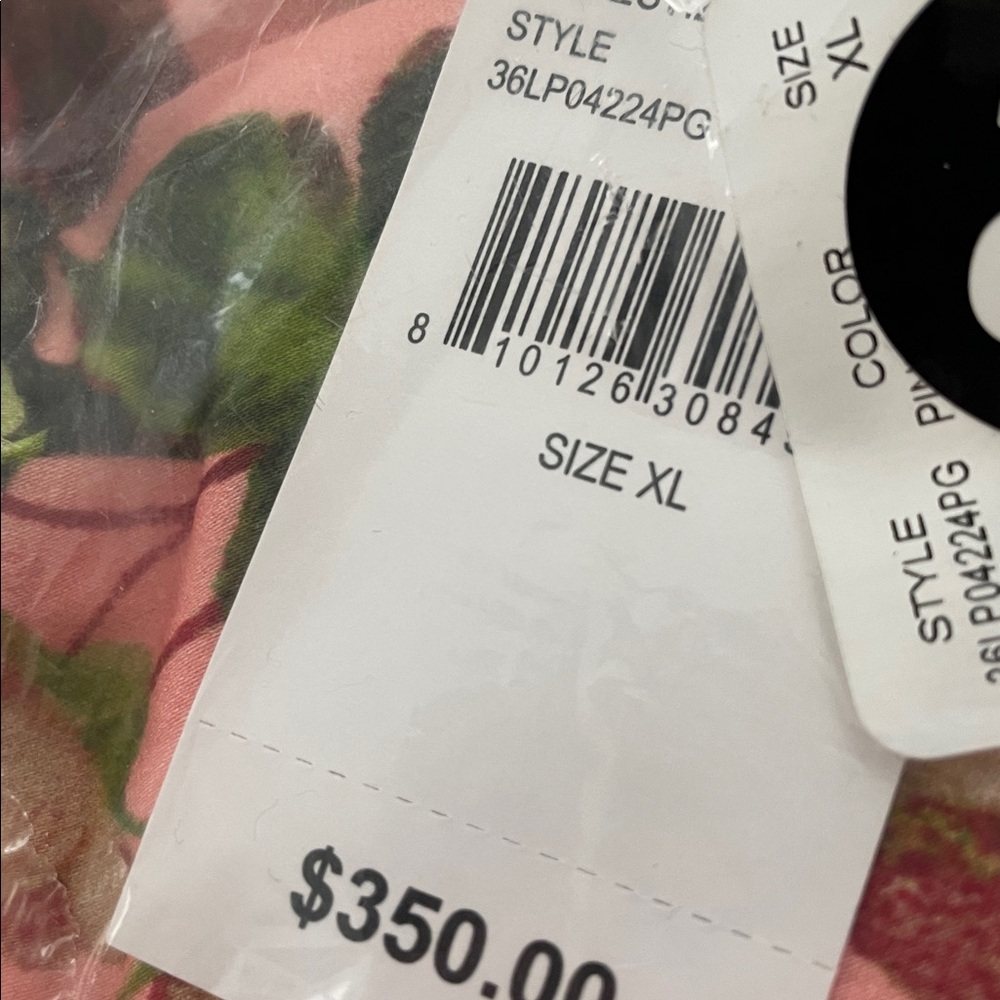 Mestiza x Pink Chicken Jasmine Pink Floral Garden Midi Dress XL - Picture 8 of 8